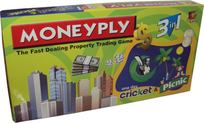 

Parteet Moneyply 3 in 1 Game for Kids Board Game