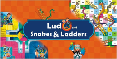 

Toysbox Ludo and Snakes & Ladders-Big Board Game