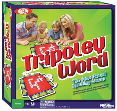 

Ideal Tripoley Word Spelling Board Game