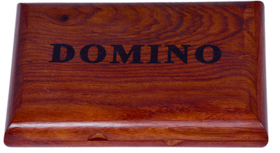 Purpledip Dominoes Game Set: Handmade from Rosewood with 28 Wooden Tiles (10418) Board Game