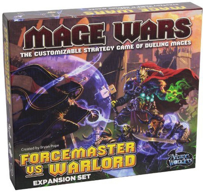 

Arcane Wonders Mage Wars Forcemaster Vs Warlord Expansion Board Game