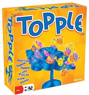 Pressman Toy Topple Board Game