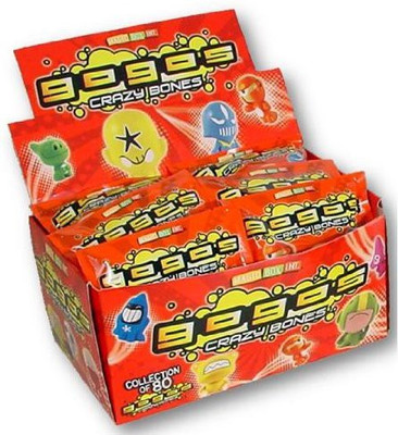 iToys Inc. Crazy Bones Each Pack Contains 3 Crazy Bones30 Pack Box Board Game