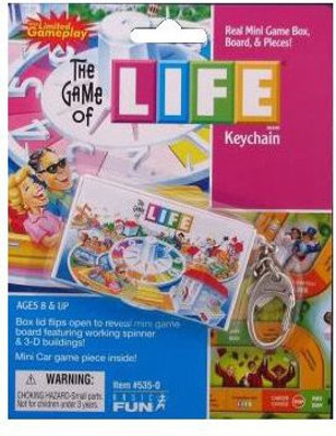 

Basic Fun Life Keychain Board Game