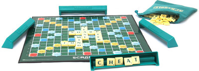 Mattel Scrabble Original - Brand Crossword Board Game