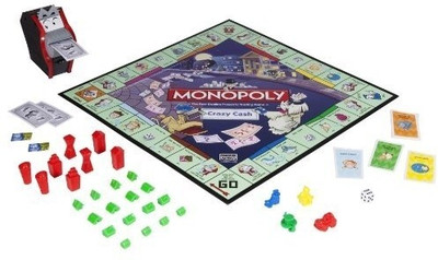

Hasbro Monopoly Crazy Cash Board Game
