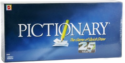 Mattel Games Pictionary-The Game of Quick draw Educational Board Games Board Game