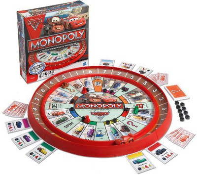 

Monopoly Cars 2 Race Track Board Game
