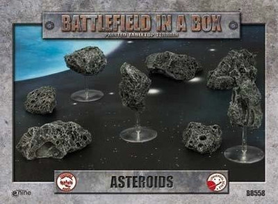 

Battlefront Miniatures In A Box Asteroids Board Game