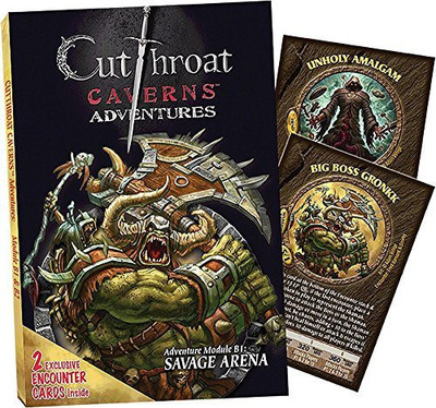 

Smirk & Dagger 44 Cutthroat Caverns Module B1 And B2 Board Game