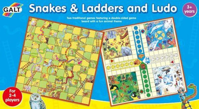 

Galt America Galt Snakes & Ladders & Ludo Board Game