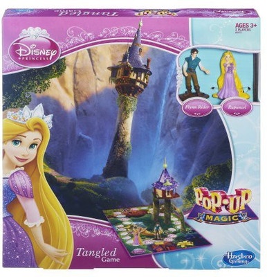 Hasbro Disney Princess Popup Magic Tangled Board Game