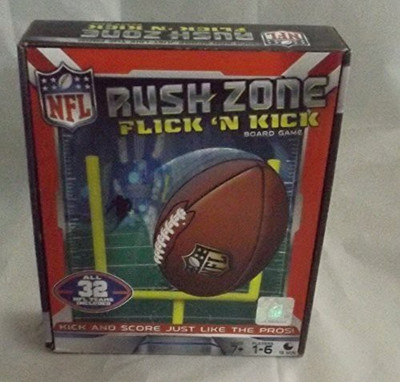 

Toy Island Nfl Rush Zone Flick N Kick Board Game