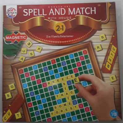 

kidoz kingdom RATNAS MAGNETIC SPELL AND MATCH WITH HOUSIE Board Game