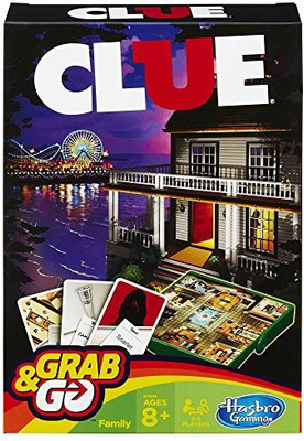 

Hasbro Clue Grab And Go Board Game