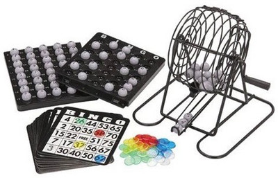 

HE Retail Bingo Club Tambola Cage Set Board Game