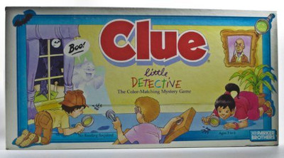 

Parker Brothers Clue Little Detective The Colormatching Mystery Board Game