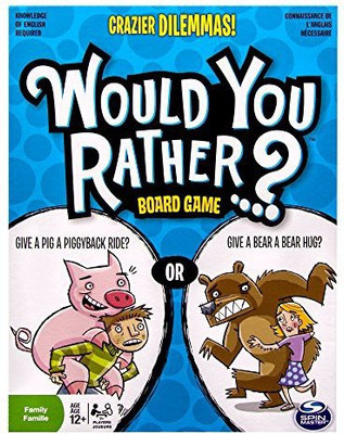 

Spin Master Games Would You Rather Crazier Dilemmas Board Game