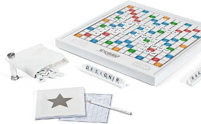 

Winning Solutions Scrabble Pearl Edition With Rotating Board Game
