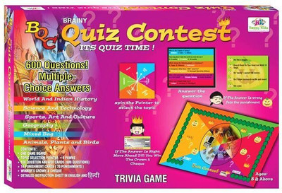 

Jaibros Brainy Super Quiz Contest Board Game