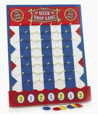 

Fun Express Wooden Disk Drop Board Game