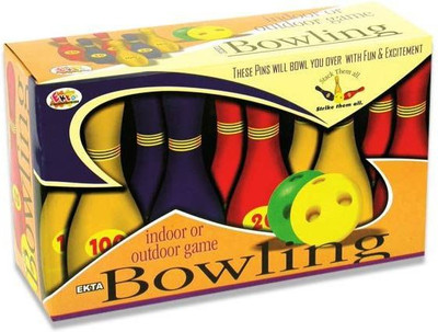 

Ekta Bowling Set (10 Pins) Board Game