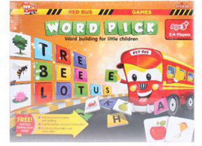 

Zephyr Red Bus Word Pick Board Game
