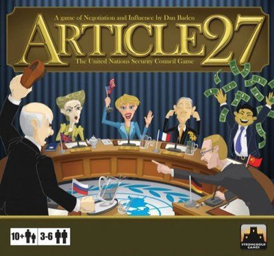 

Stronghold Games Article 27 The United Nations Security Council Board Game