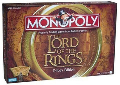 

Hasbro Monopoly The Lord Of The Rings Trilogy Edition Board Game
