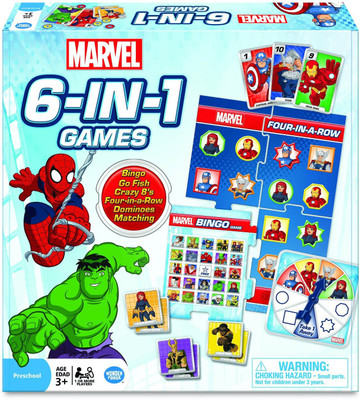 

Marvel 6 in 1 Board Game