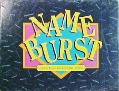 

Hersch and Company Name Burst The Memory jogging name calling whos Who Board Game