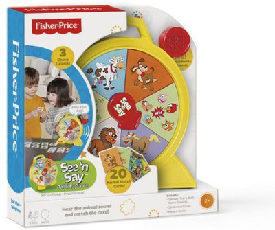 

TCG Fisherprice See 'N Say Talking Board Game