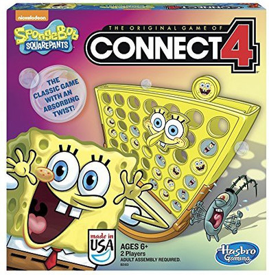 

Hasbro Spongebob Squarepants Connect 4 Board Game
