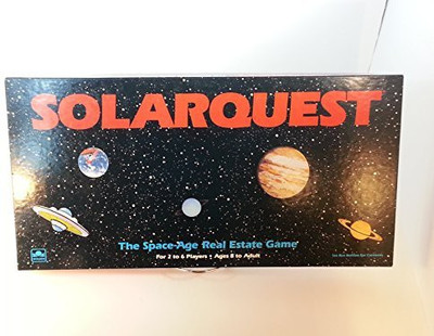 

Random House Solarquest The Spaceage Real Estate Board Game