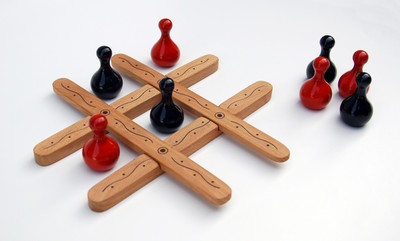 

Maya Organic Tic Tac Toe - Beech Board Game