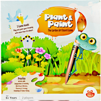 

Chalk and Chuckles Piant & Paint The Garden art board Game Board Game