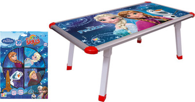 

Disney Combo of Frozen Cross Leg Table and Frozen Cutting Skills Board Game