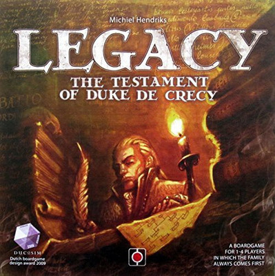 

Wydawnictwo Portal Legacy The Testament Of Duke De Crecy Board Game