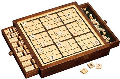 

Bits and Pieces Deluxe Wooden Sudoku High Quality Wooden Table Board Game