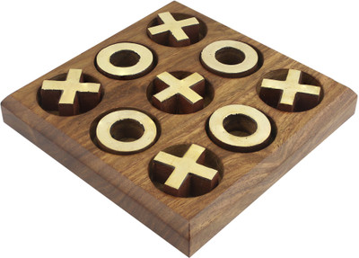 

RoyaltyLane RLM-wooden_tic_tac_toe Board Game