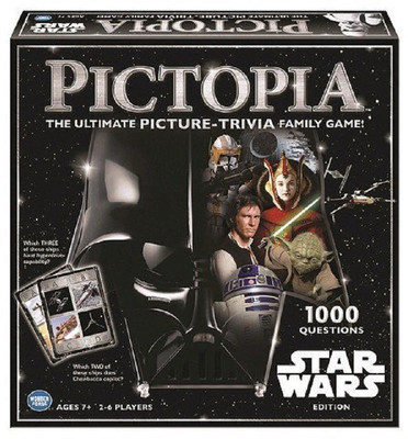 

Star Wars Pictopia The Ultimate Picture Trivia Family Board Game