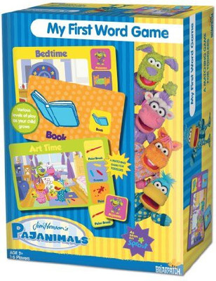 

Pajanimals My First Word Board Game
