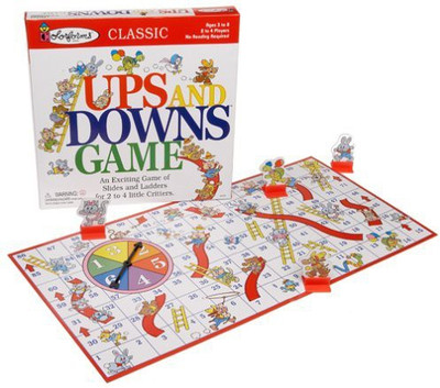 

University Games Ups And Downs Board Game