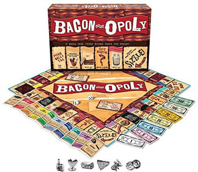 

Late for the Sky bacon-opoly Board Game