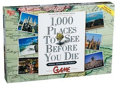 University Games 1000 Places To See Before You Die Board Game