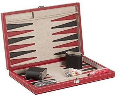 

CHH 15" Black/Red Backgammon Set Board Game