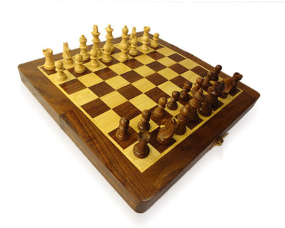 

Saaga Chess With Coins Board Game