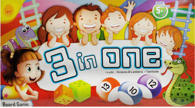 

Sun Enterprises 3-in-one Board Game