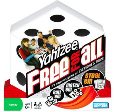 

Parker Brothers Yahtzee Free For All Board Game