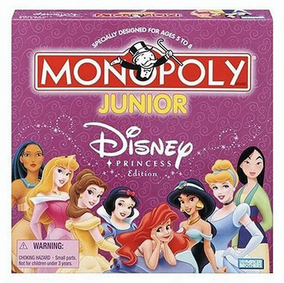 Hasbro Monopoly Junior Disney Princess Board Game